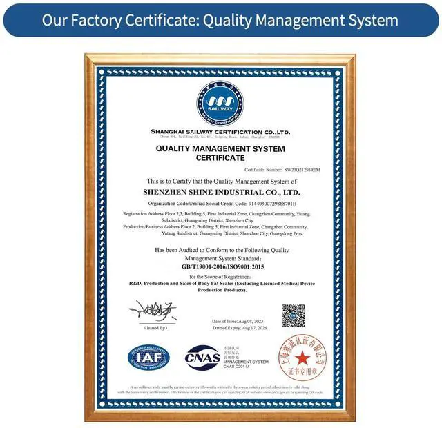 Alt view image 7 of 7 - Scale for Body Weight, High Precision by Weight Scale Professional Factory Since 2001, Bathroom Scale with LED and Step On, 3*AAA Batteries Included, 400lb/182kg, Spray Silver Black