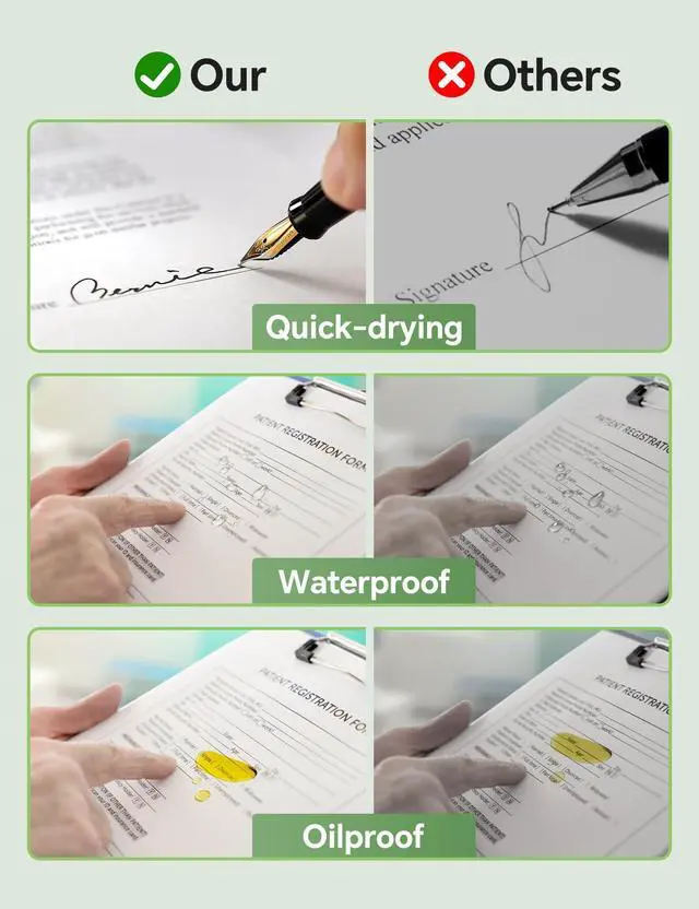 Alt view image 6 of 7 - 200 Sheets Thermal Printer Paper 8.5x11 US Letter MT610 Thermal Paper, Compatible with /iDPRT/HPRT Portable Printer and Other Brands Thermal Document Printers