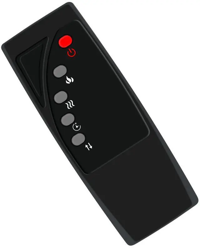 Alt view image 3 of 6 - Replacement Remote Control Applicable for Innoflame Wall Mounted Electric Fireplace 1400 Watt 4777 BTU