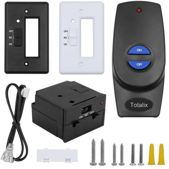 Main image of Gas Fireplace Remote Control Kit for Millivolt Valve, On/Off Fireplace Remote Control for skytech, Ambient, Majestic Fireplace and More, 5 Year Warranty