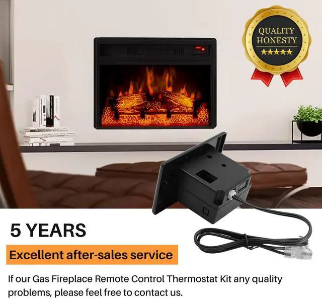 Alt view image 7 of 7 - Gas Fireplace Remote Control Kit for Millivolt Valve, On/Off Fireplace Remote Control for skytech, Ambient, Majestic Fireplace and More, 5 Year Warranty