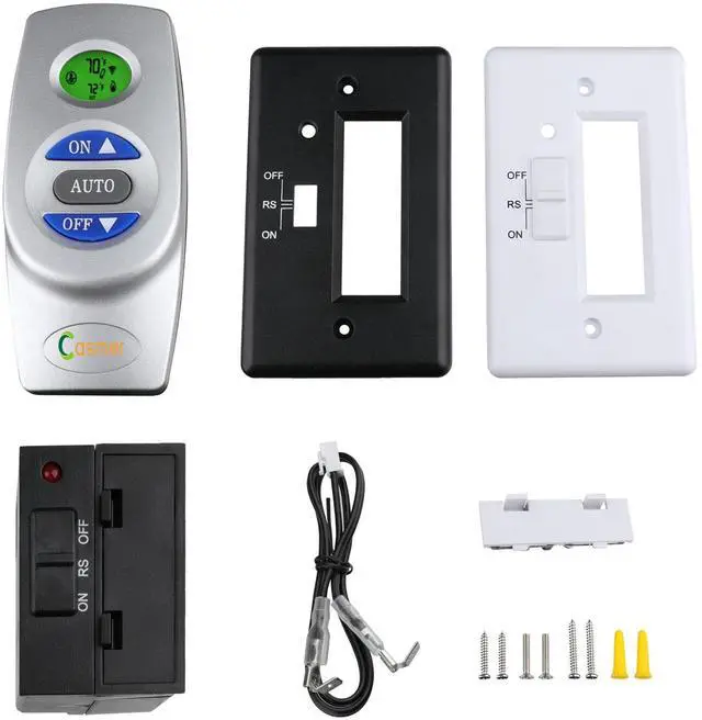 Main image of RCST Fireplace Remote Control,Fit for Ambient,Majestic,Vermont castings TSST TSTSC RC-RE RCT-TX RC-RB/RCRB,Fit for Rasmussen RAS-WS-1 ect,Fireplace Transmitter Kit,Contro Millivolt Valve,3 YR-GNTEE