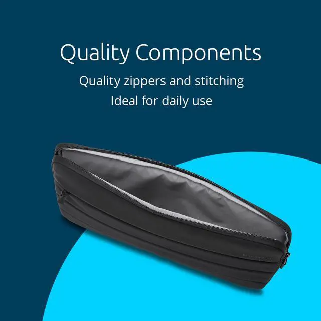 Alt view image 4 of 5 - EQ Laptop Sleeve 14", Durable Protective Case for Laptops and Tablets up to 14 inch - Compatible with MacBook Computers - Black(K60394WW)