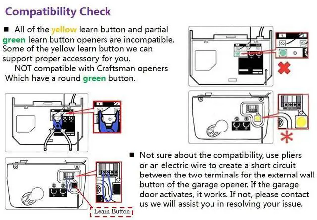 Alt view image 7 of 7 - Smart Wi-Fi Garage Door Opener Remote,APP Control, Compatible with Alexa, Google Assistant, Siri, No Hub Required