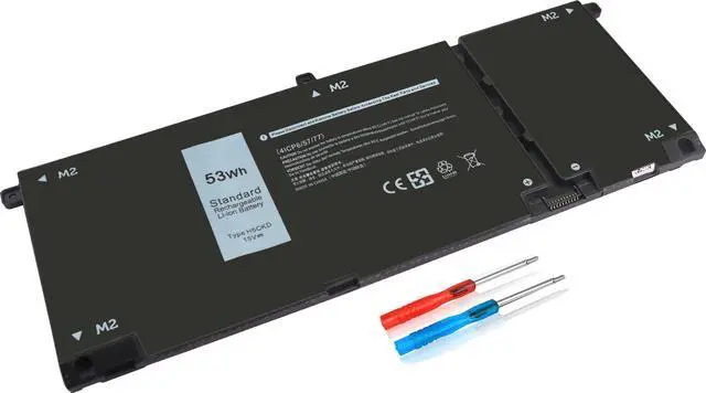 Main image of H5CKD Replacement Dell Inspiron 5400 5502 Laptop Battery for Dell Inspiron 5400 5406 7306 7405 7300 7500 7506 2-in-1 Silver 5300 5301 5401 5402 5408 5409 5502 5508 5509 Series Vostro 5300 5301 7T8CD.