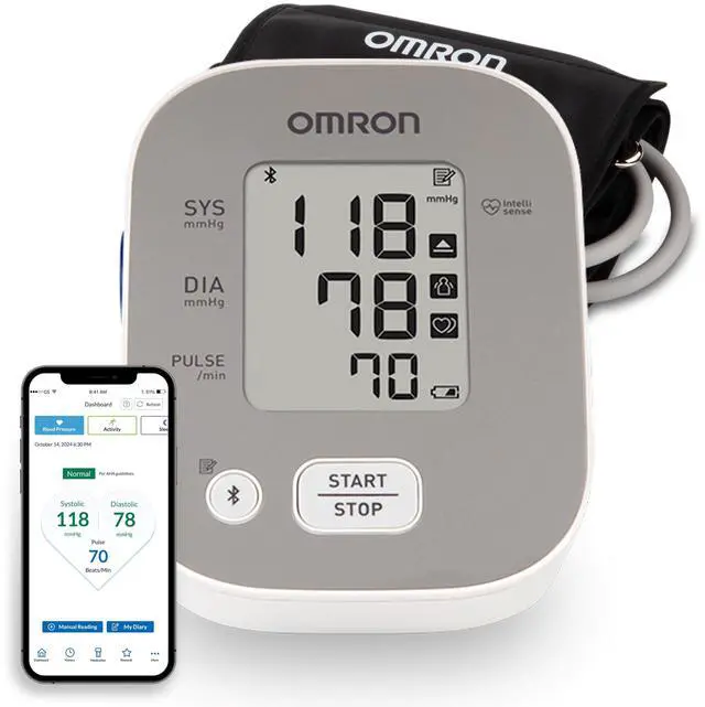 Main image of Bronze Blood Pressure Monitor for Home Use & Upper Arm Blood Pressure Cuff - #1 Doctor & Pharmacist Recommended Brand - Clinically Validated - Connect App