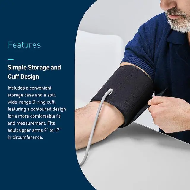 Alt view image 4 of 6 - Bronze Blood Pressure Monitor for Home Use & Upper Arm Blood Pressure Cuff - #1 Doctor & Pharmacist Recommended Brand - Clinically Validated - Connect App