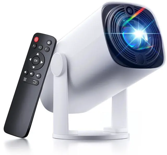 Main image of Mini Projector 1080P Support - Portable Small Video Movie Projector Bluetooth 5.1 Auto Keystone Electric Focus for Bedroom/Wall/Home/Outdoor/iPhone/Android/TV Stick