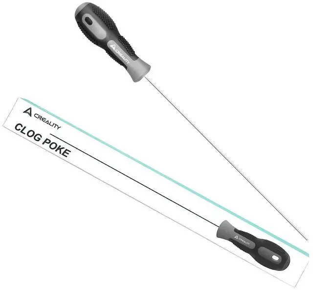 3D Printer Tools, Creality Clog Poke 3D Printer Nozzle Cleaning Kit for 1.75mm Filament Nozzles, 1.5mm Needle with Arrow Tip, 210mm Prolong&Hight Hardness Cleaning Hotend Without Disassembly