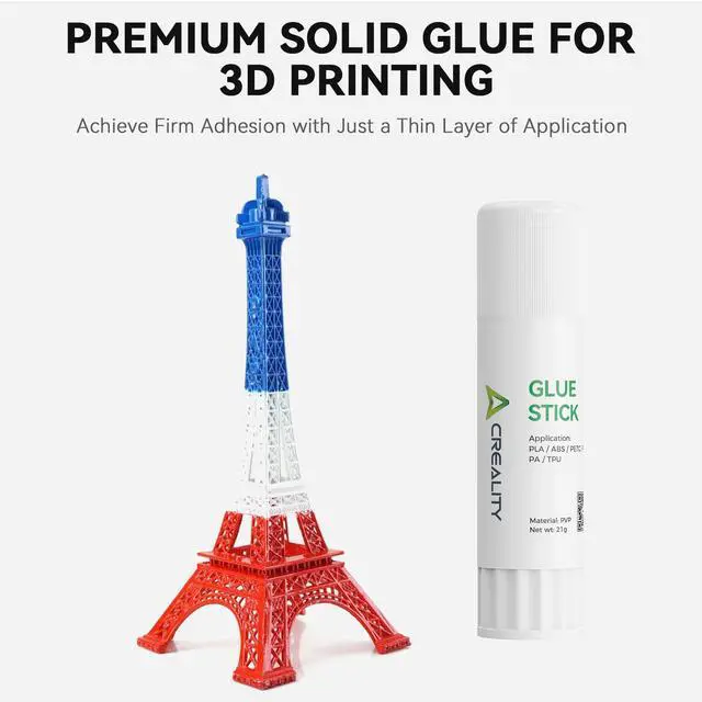 Alt view image 4 of 7 - 3D Printer Glue Sticks for Hot Bed Warping Reducing 3D Printer Bed Adhesive PVP Solid 3D Print Glue Stick 3D Gloop for PLA/ABS/PETG/PC/PA/TPU(Pack of 4)