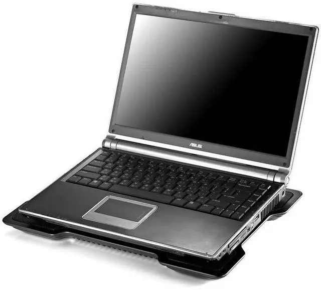 Alt view image 2 of 2 - NotePal X-Slim Ultra-Slim Laptop Cooling Pad with 160mm Fan (R9-NBC-XSLI-GP),Black X-Slim