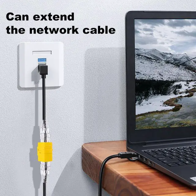 Alt view image 6 of 7 - 12-Pack Cat6 RJ45 Keystone Jack Insert, Ethernet Keystone Jack for Patch Panel, Multicolor