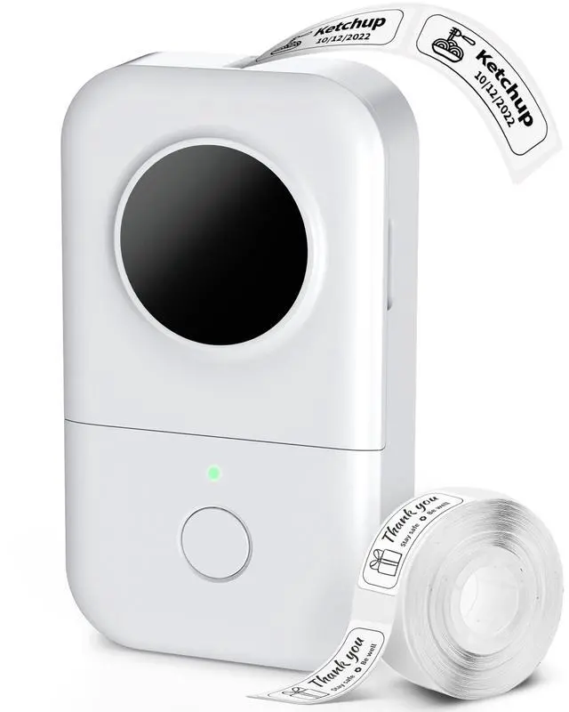 Main image of Label Maker, D30 Bluetooth Mini Label Maker Machine, Portable Thermal Printer Small Rechargeable Labeler for Kids School Classroom Teacher Supplies, Home Office Labeler Works with Tablet/Phone
