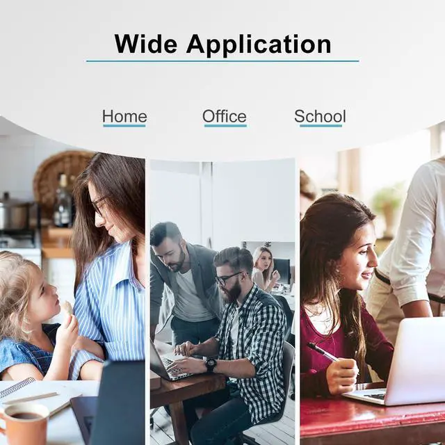 Alt view image 6 of 6 - 67XL Ink Cartridges (Black 2 Pack) Replacement for HP 67 Ink XL 6055 2827e hp67xl hp67 for 2700 2700e 2855e 2752 2742e 2755 4255e 4100 4152e 4155 6000 6055e 6400 6458 6452 6455e Printer