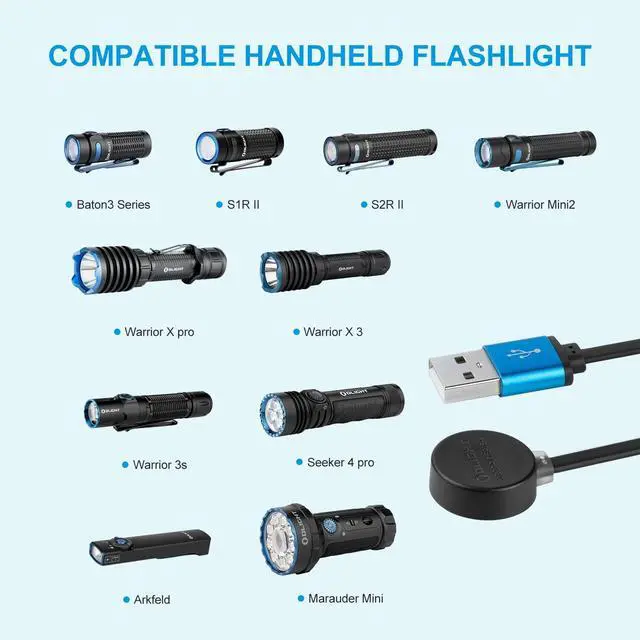 Alt view image 3 of 7 - MCC 3 Charger in Balck Upgraded Smart Magnetic Charging Cable Only Suitable for Odin/OdinMini/OdinS/PL-Mini3/PL-Pro/Baton3 Series/Warrior Mini2/Perun2/Seeker3pro/Warrior 3s/Baldr Pro R/Arkfeld