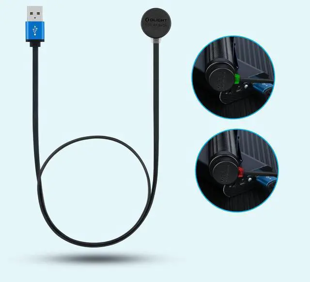 Alt view image 7 of 7 - MCC 3 Charger in Balck Upgraded Smart Magnetic Charging Cable Only Suitable for Odin/OdinMini/OdinS/PL-Mini3/PL-Pro/Baton3 Series/Warrior Mini2/Perun2/Seeker3pro/Warrior 3s/Baldr Pro R/Arkfeld