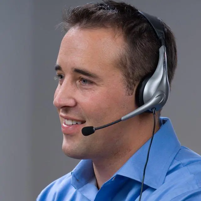 Alt view image 7 of 7 - USB Mono AC-840 Headset, Headphone with microphone, Great for Education, Office and Call Centers (AC-840)