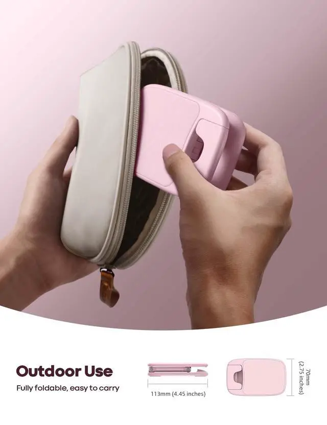 Alt view image 4 of 7 - Pink Phone Holder, Desk Accessories - Rose Gold Pink Office Cell Phone Holder, Desktop, Office Desks Accessories, Desk Decor Gifts for Women, for Mothers Day, 4-8'' Telephone Stand