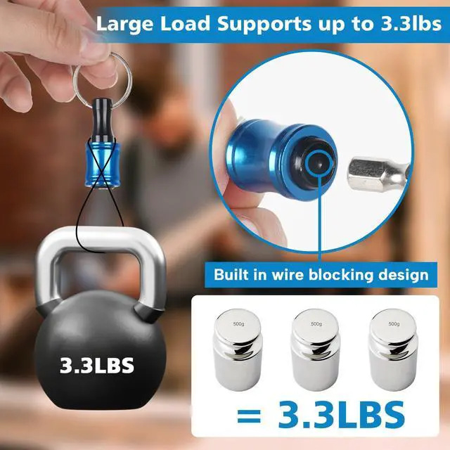 Alt view image 7 of 7 - 12PCS Bit Holders 1/4 Socket, Hex Shank Screwdriver Bit Holder for Impact Driver Drill Bit Keychain Extension Bar Quick Release Easy Change, Screwdriver Bit Holders for Tools & Home Improvement Gift