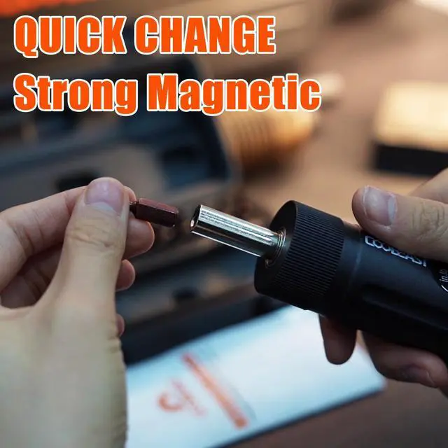 Alt view image 6 of 7 - 13Pcs Preset Torque Screwdriver with S2 Bits, 1/4 Drive Torque Wrench Screwdriver Set for Maintenance, Tools, Bike Repairing and Mounting, Inch Pound Torque Range 10-70 In-lb