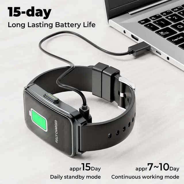 Alt view image 7 of 7 - Fitness Tracker (Answer/Make Call)Smart Watch 24/7 Heart Rate Spo2 Blood Oxygen Monitor Sleep Tracker, 120 Sports Modes Pedometer Calorie Step Tracker, Waterproof Activity Tracker for Women Men