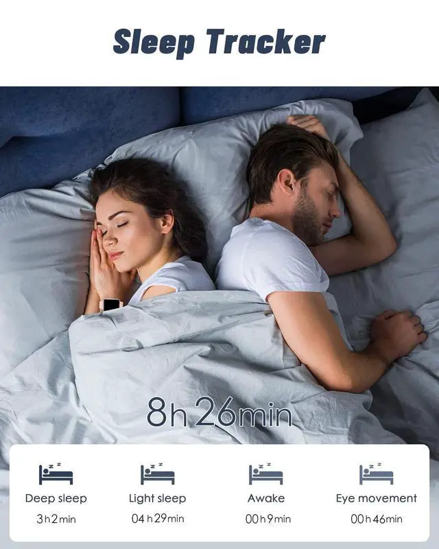 Alt view image 6 of 7 - Smart Watch for iOS and Android Phones (Answer/Make Calls), Watches for Women IP68 Waterproof Smartwatch Fitness Tracker Watch with Heart Rate/Sleep Monitor Steps Calories Counter (Pink)