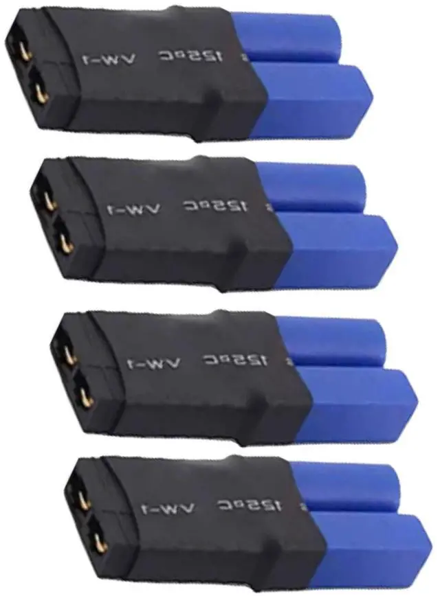 Main image of 4pcs EC5 to Traxxas ESC/Charger Adapters for Zee Batteries