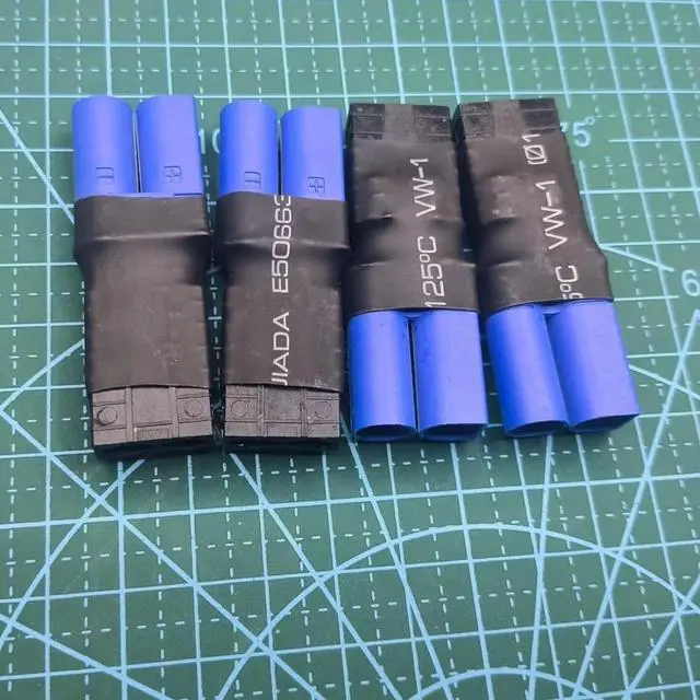 Alt view image 7 of 7 - 4pcs EC5 to Traxxas ESC/Charger Adapters for Zee Batteries