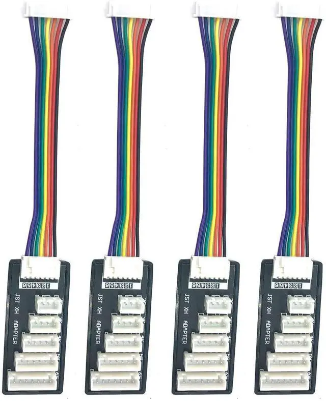 Main image of 4pcs JST-XH Balance Board 2S-6S 3S Lipo Battery Charger Extend Expansion Board Adapter Converter for RC Vehicles Lipo Battery Charging