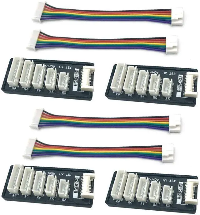 Alt view image 2 of 3 - 4pcs JST-XH Balance Board 2S-6S 3S Lipo Battery Charger Extend Expansion Board Adapter Converter for RC Vehicles Lipo Battery Charging