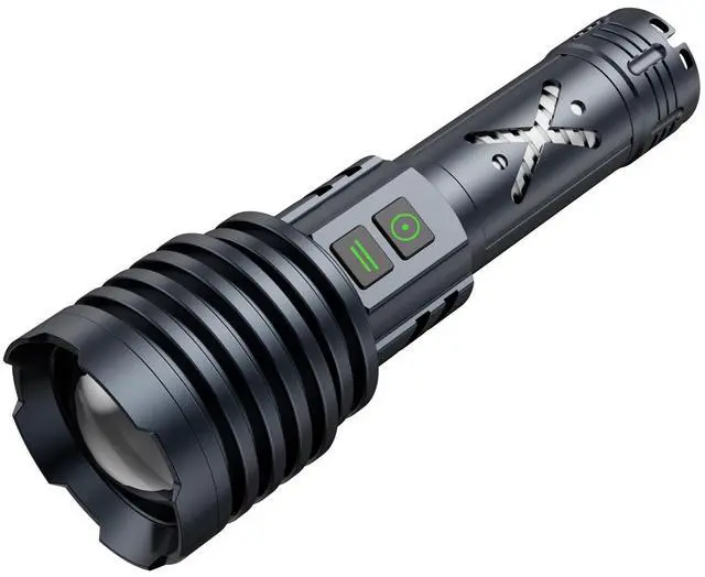 Main image of Rechargeable LED Flashlights 2690,000 High Lumens, Super Bright High Powered Flashlight Long Range 2 Buttons, Zoomable 12Modes| IP67 Waterproof, Powerful Strong Handheld Flashlights for Home Camping
