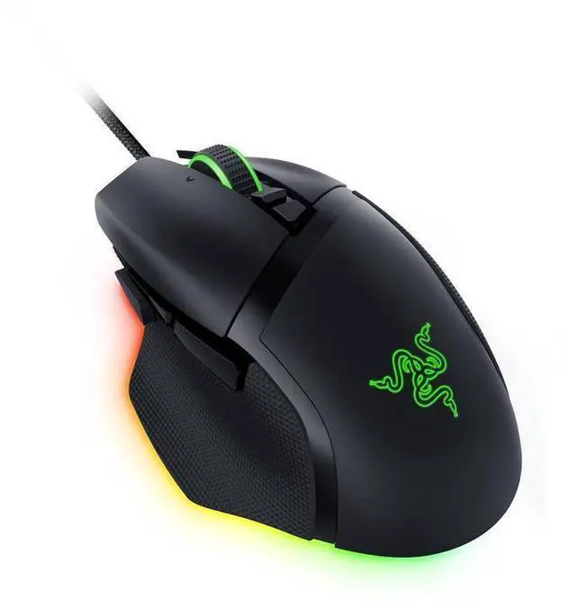 Alt view image 2 of 4 - Basilisk V3 Customizable Ergonomic Gaming Mouse: Fastest Gaming Mouse Switch - Chroma RGB Lighting - 26K DPI Optical Sensor - 11 Programmable Buttons
