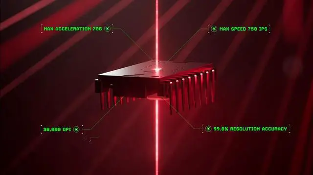 Alt view image 3 of 7 - DeathAdder V3 Pro Wireless Ergonomic Esports Gaming Mouse: 63g Ultra-Lightweight 30K DPI Optical Sensor - 5 Programmable Buttons - Black