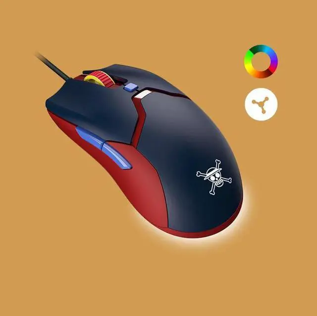Alt view image 2 of 2 - ONE PIECE LUFFY Limited Edition Gaming Mouse: Viper Mini Ultralight - 8500 DPI Optical Sensor - Chroma RGB Underglow Lighting - 6 Programmable Buttons