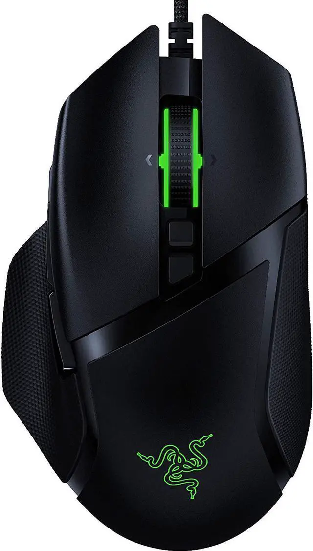 Main image of Basilisk V2 Wired Gaming Mouse: 20K DPI Optical Sensor - Fastest Gaming Mouse Switch - Chroma RGB Lighting - 11 Programmable Buttons - Classic Black