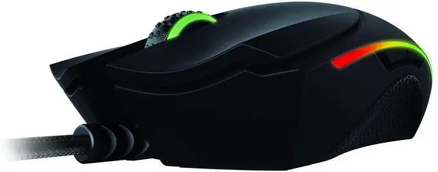 Alt view image 2 of 4 - Diamondback Ergonomic RGB Ambidextrous Gaming Mouse - 16,000 Adjustable DPI - Chroma-Enabled