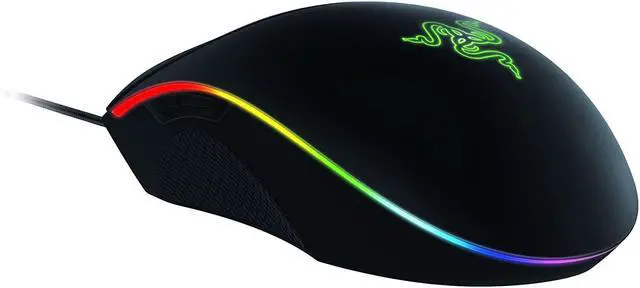 Alt view image 4 of 4 - Diamondback Ergonomic RGB Ambidextrous Gaming Mouse - 16,000 Adjustable DPI - Chroma-Enabled