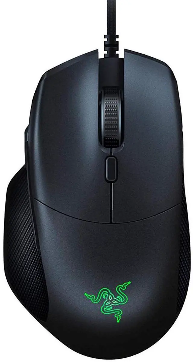 Main image of Basilisk Essential Gaming Mouse: 6400DPI Optical Sensor - Chroma RGB Lighting - 7 Programmable Buttons - Mechanical Switches - Classic Black