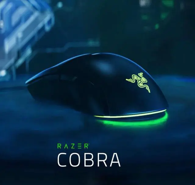 Alt view image 2 of 7 - Cobra Wired Gaming Mouse: 58 G LightweightI Design - Optical Mouse Switches GEN-3 - 8500 DPI Optical Sensor - Chroma RGB Light - Black