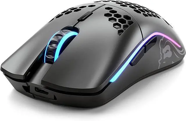 Alt view image 3 of 7 - Glorious Model O Wireless Gaming Mouse - Matte Black