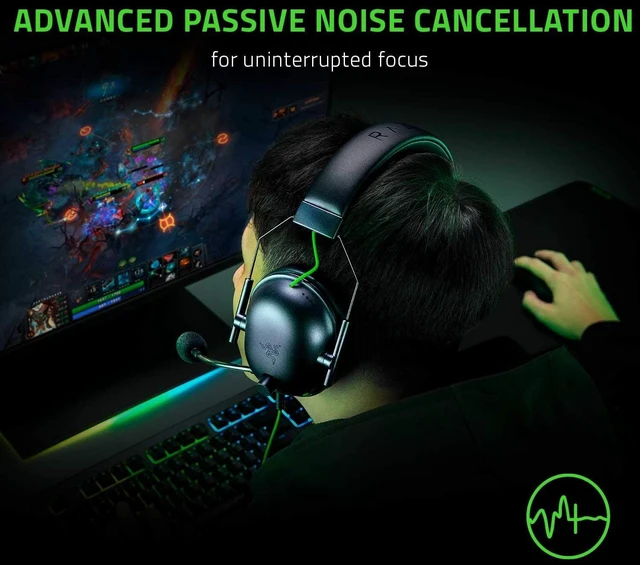 Alt view image 4 of 7 - BlackShark V2 X Gaming Headset: 7.1 Surround Sound - 50mm Drivers - Memory Foam Cushion - 3.5mm Audio Jack - Black
