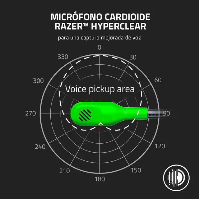 Alt view image 2 of 7 - BlackShark V2 X Gaming Headset: 7.1 Surround Sound - 50mm Drivers - Memory Foam Cushion - 3.5mm Audio Jack - Green