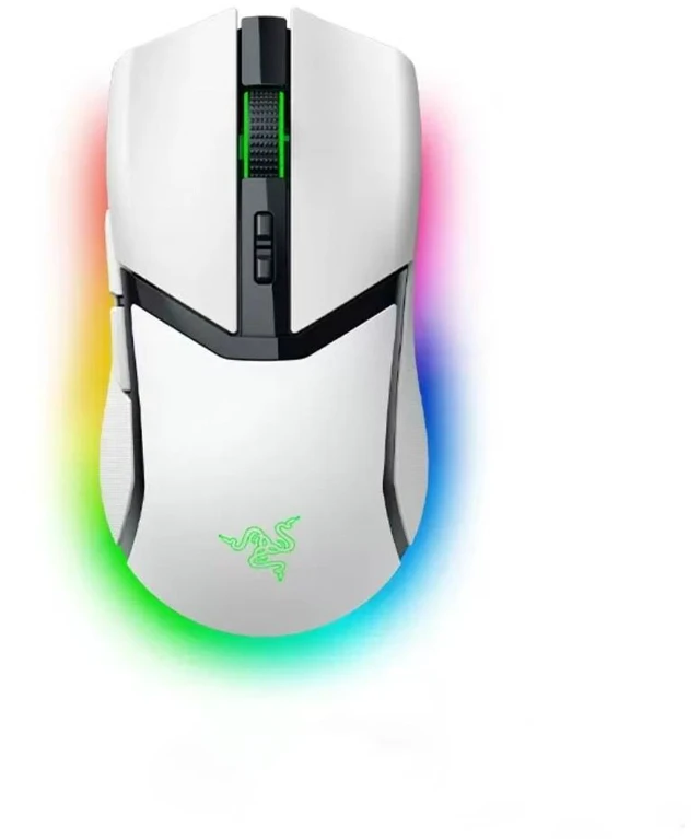 Main image of Cobra Pro Customizable Wireless Gaming Mouse: 30K Optical Sensor - Chroma RGB Lighting - White