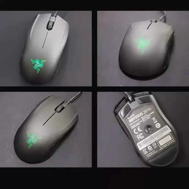 Alt view image 2 of 2 - ABYSSUS 2014 Edition Gaming Mouse: 3500DPI Optical Sensor - Matte Black