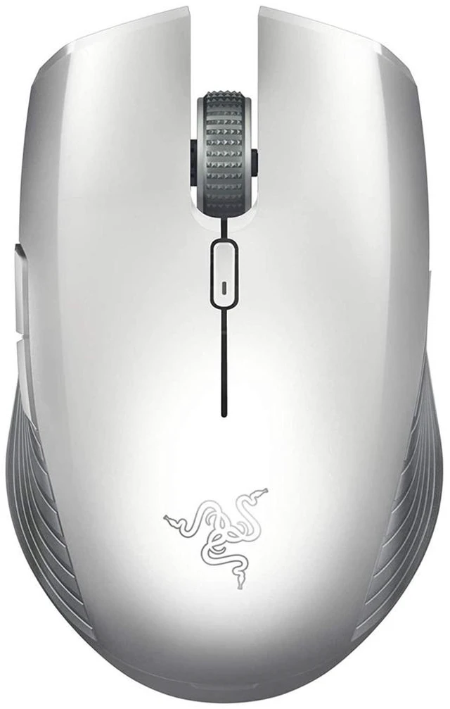 Main image of Atheris Ambidextrous Wireless Mouse: 7200 DPI Optical Sensor Mercury White