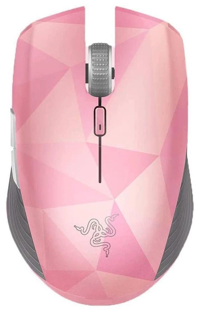 Main image of Atheris Ambidextrous Wireless Mouse: 7200 DPI Optical Sensor Quartz Pink