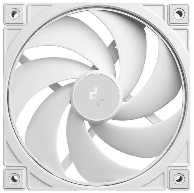 Alt view image 2 of 5 - DeepCool FD12 V2 120mm Single Case Fan White