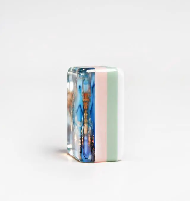 Alt view image 5 of 7 - New Luxury Deep-Sea Crystal Mermaid American Mahjong Game Set with 160 Tiles