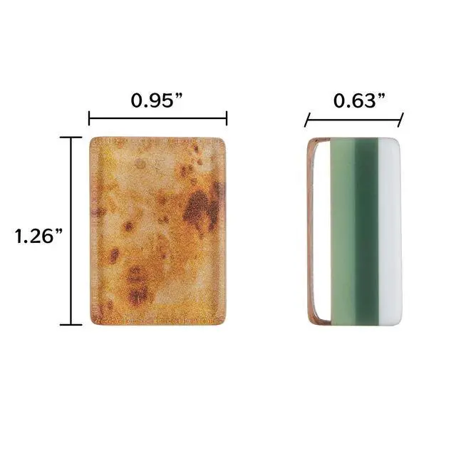 Alt view image 7 of 7 - American Mahjong Tiles,160 Acrylic Engraved Layered,Tree-pattern Print