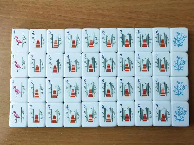 Alt view image 7 of 7 - New ! Luxury Ocean Series American Mahjong Set - 160 Premium Custom Beach Tiles